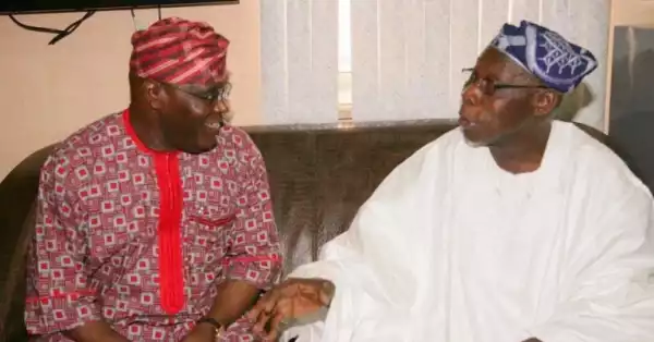Atiku In A Closed-Door Meeting With Obasanjo